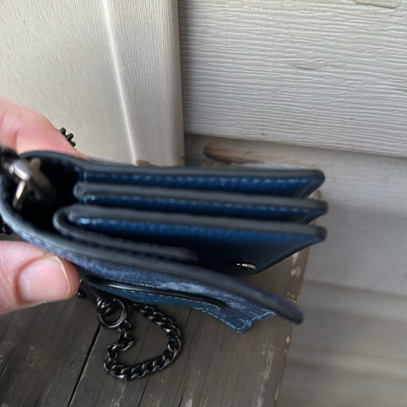 Coach RARE like new Horse and Carriage wallet on chain - Picture 3 of 13